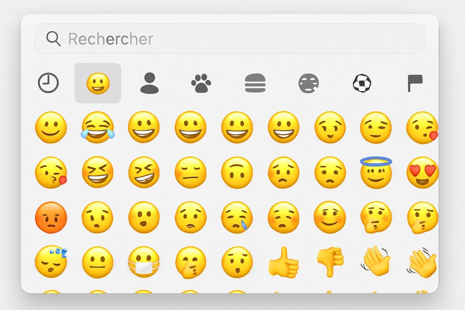 Découvrez notre clavier emoji complet pour copier-coller tous vos emojis préférés rapidement et facilement. Ajoutez de la couleur à vos messages en un clic !
