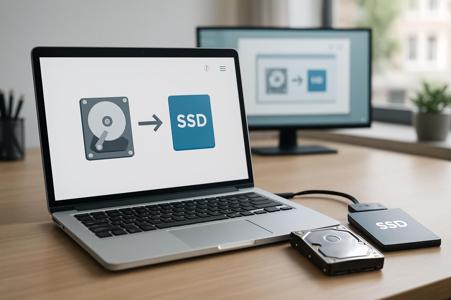 Découvrez comment cloner un disque dur vers un SSD facilement grâce à notre guide étape par étape, pour améliorer les performances de votre ordinateur rapidement et sans complications.