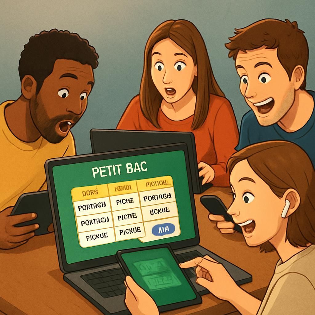 découvrez notre jeu petit bac en ligne pour jouer facilement et vous amuser seul ou entre amis. apprenez les règles rapidement et profitez de parties ludiques et divertissantes !