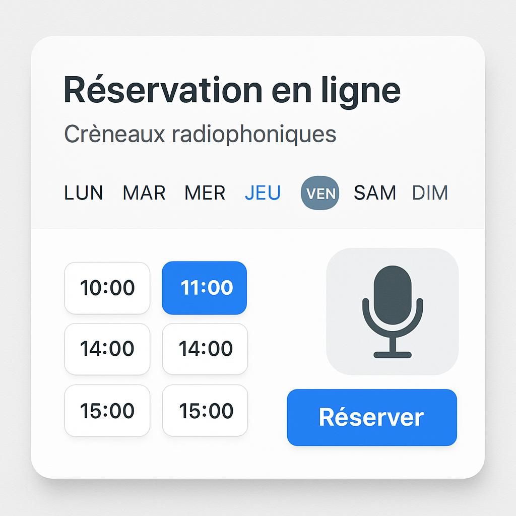 découvrez tout sur le radiobooking : ses avantages, son fonctionnement et comment optimiser vos campagnes publicitaires à la radio pour toucher efficacement votre audience.