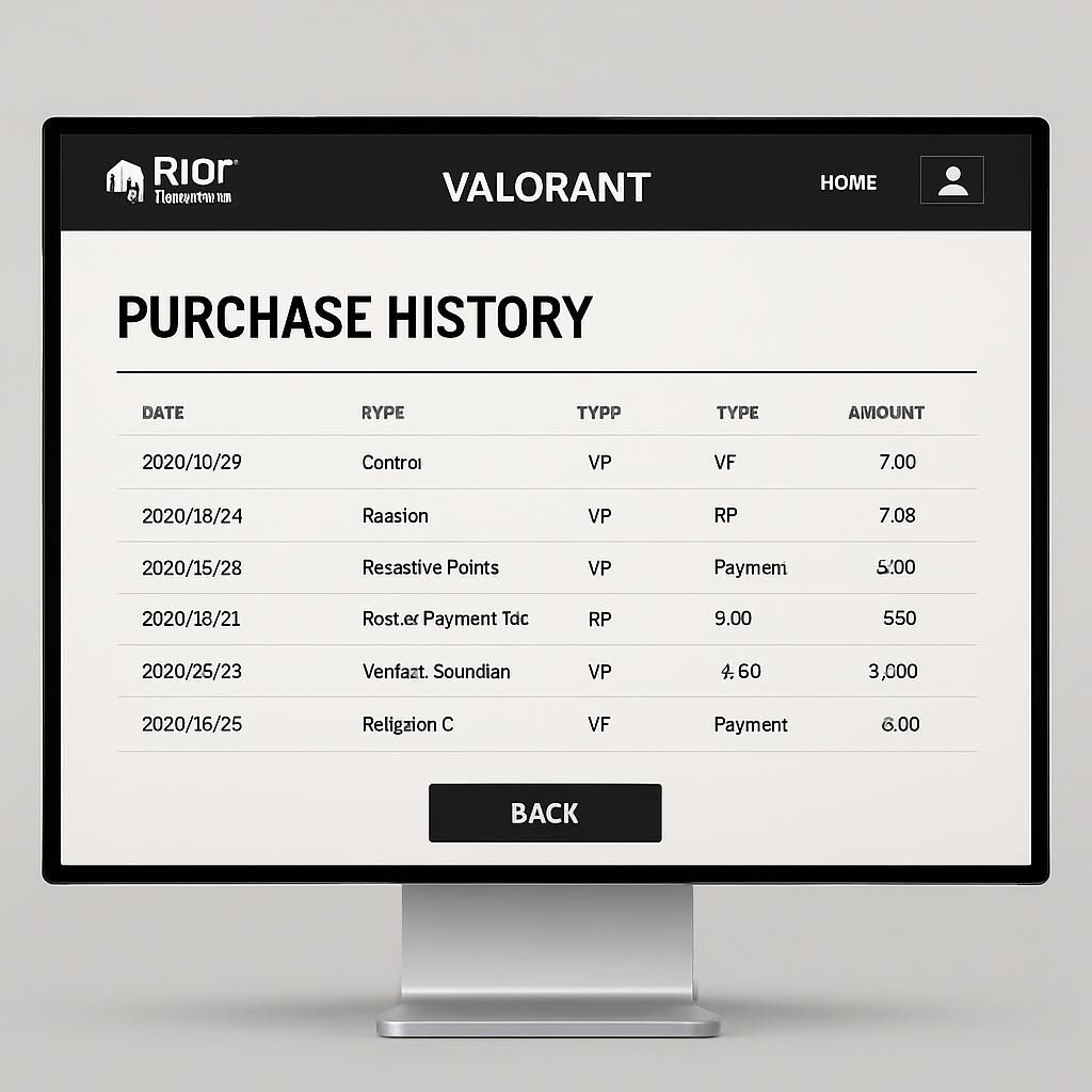 Découvrez comment consulter facilement votre historique d'achat sur Valorant pour suivre toutes vos transactions et gérer vos dépenses en jeu.