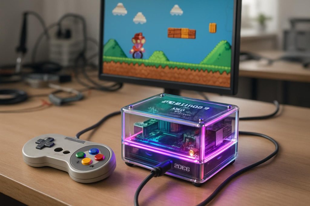 découvrez comment créer une console rétro avec raspberry pi en 2026 grâce à notre guide complet étape par étape, idéal pour les passionnés de jeux vidéo classiques.