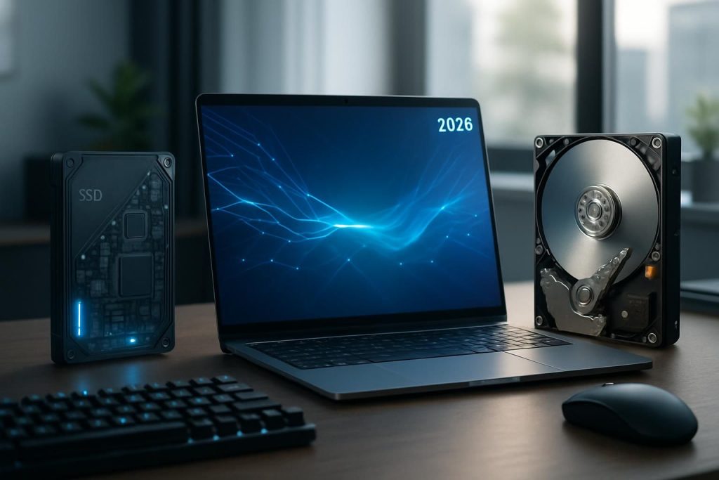 découvrez en 2026 quelle est la meilleure option entre ssd et hdd pour optimiser les performances et la capacité de votre pc. comparez vitesse, prix et durabilité pour faire le bon choix.